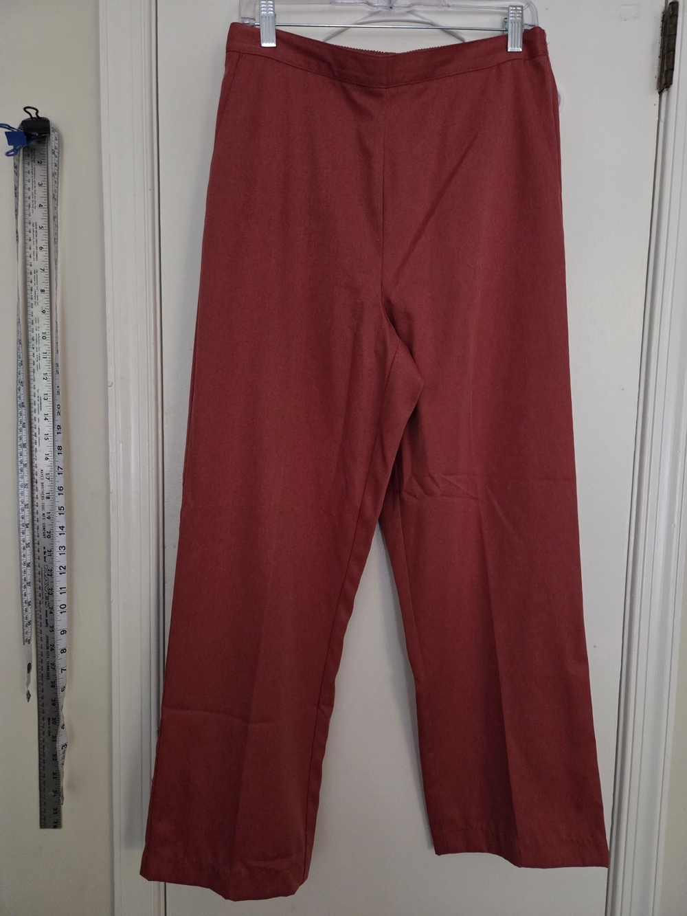 Alfred Dunner Women's Wide-Leg Pants in Rust 12
